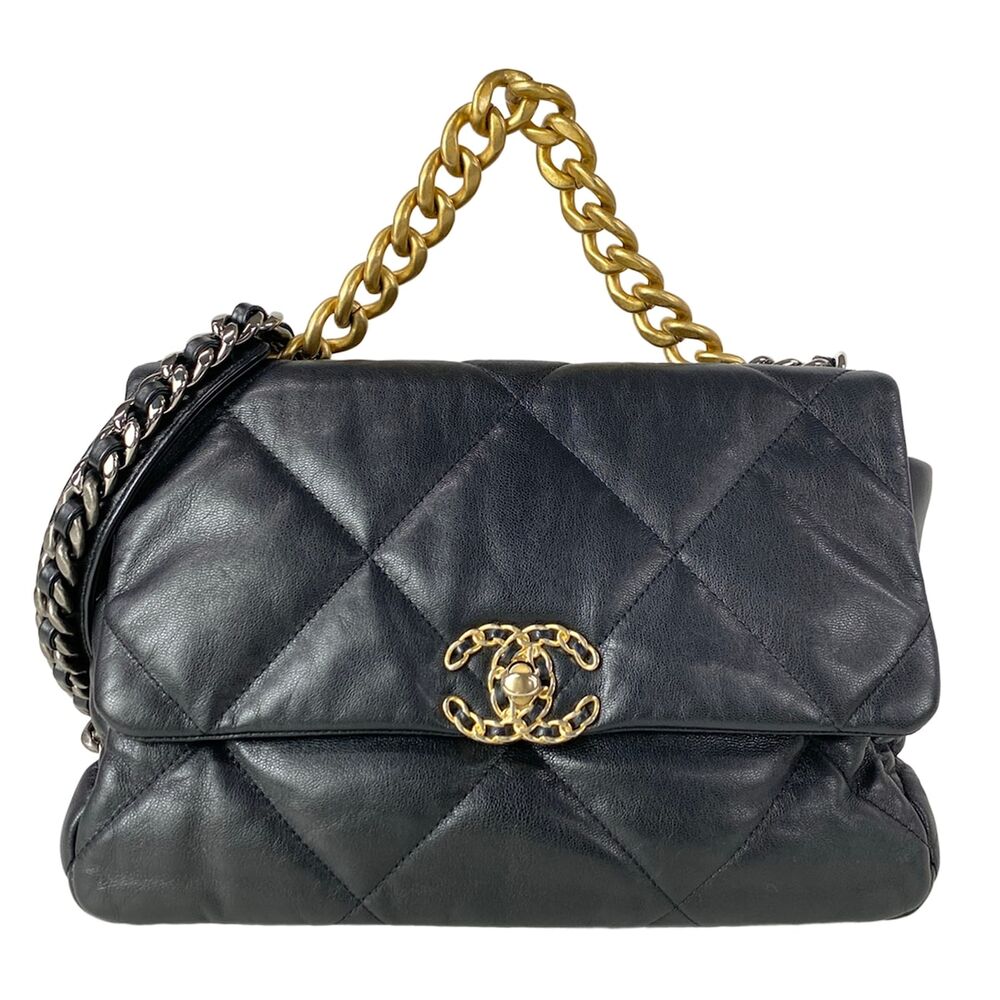 Chanel 19 Large Flap Bag Shoulder Bag AS1161